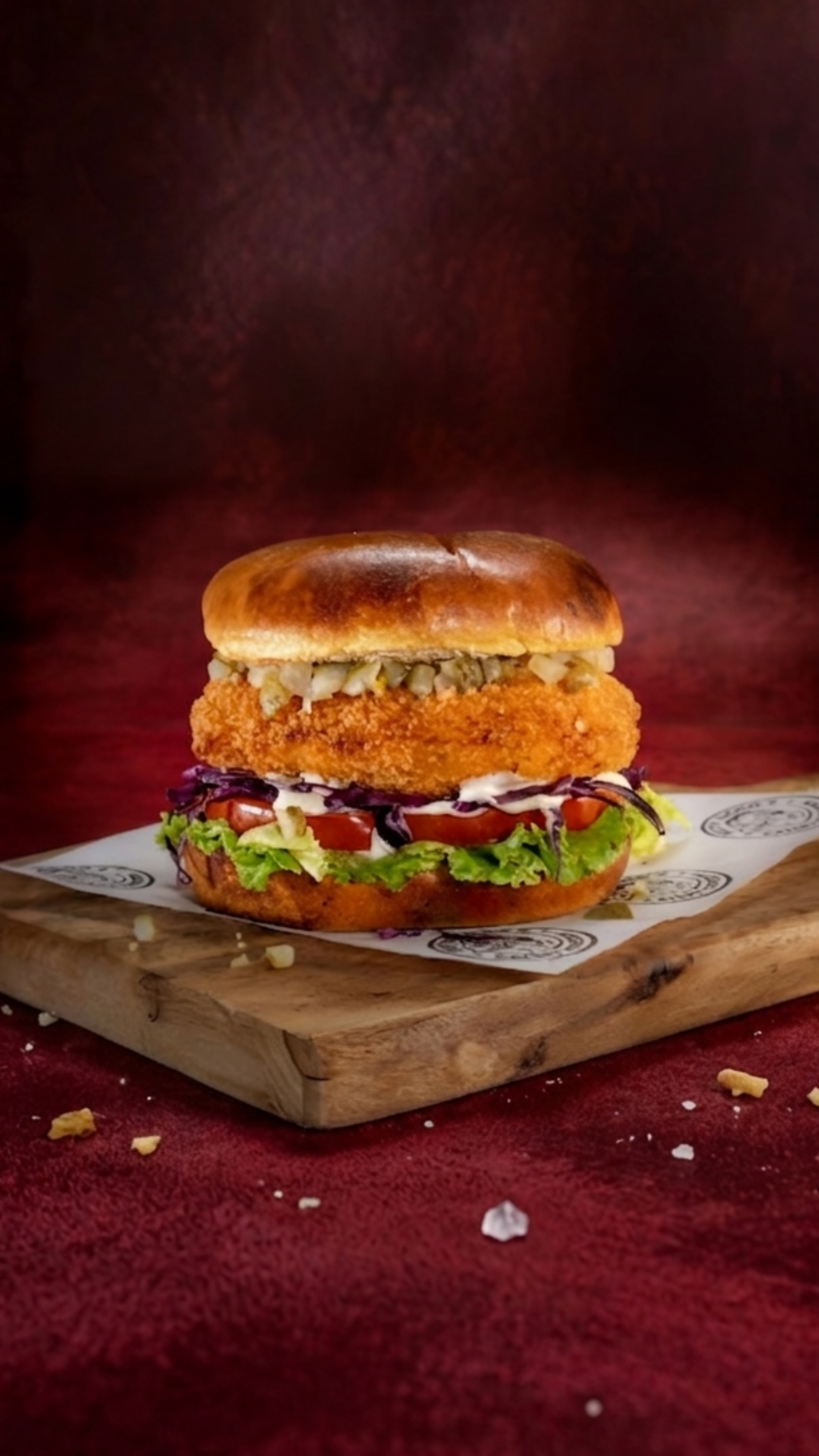 Chicken Burger Combo